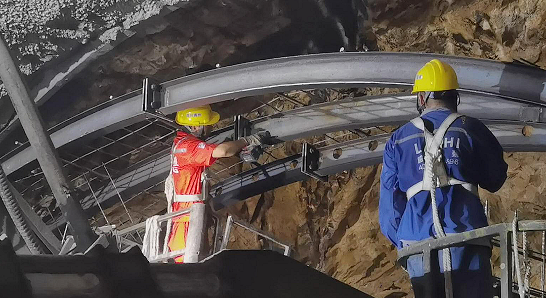 施工3合1！藍海智裝助力數字隧道智能建造示范基地